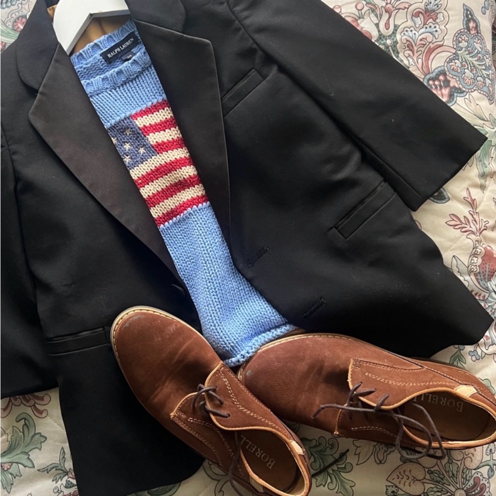 Stacy Adam’s (Black) & Borelli (Brown) Toddler Boys Dress Shoes Bundle